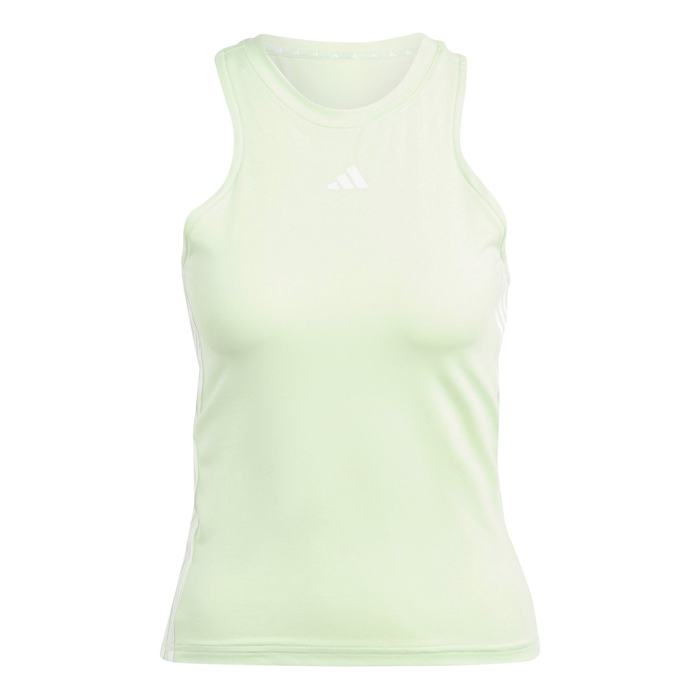 adidas Essentials 3-Stripes Camiseta de tirantes Mujeres - verde claro,