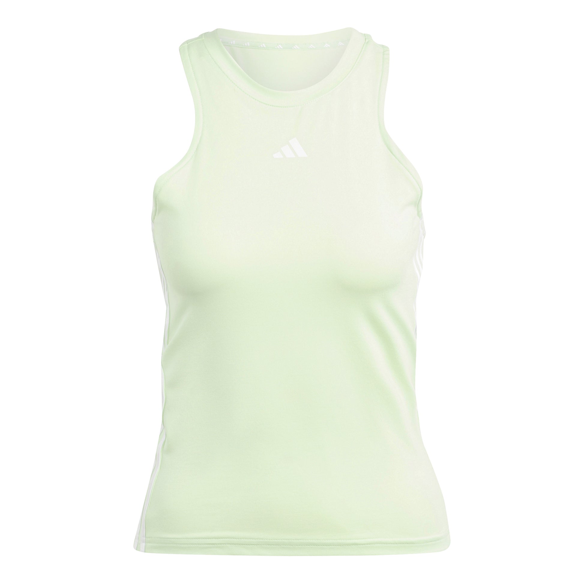 adidas Essentials 3-Stripes Camiseta de tirantes Mujeres - verde claro,