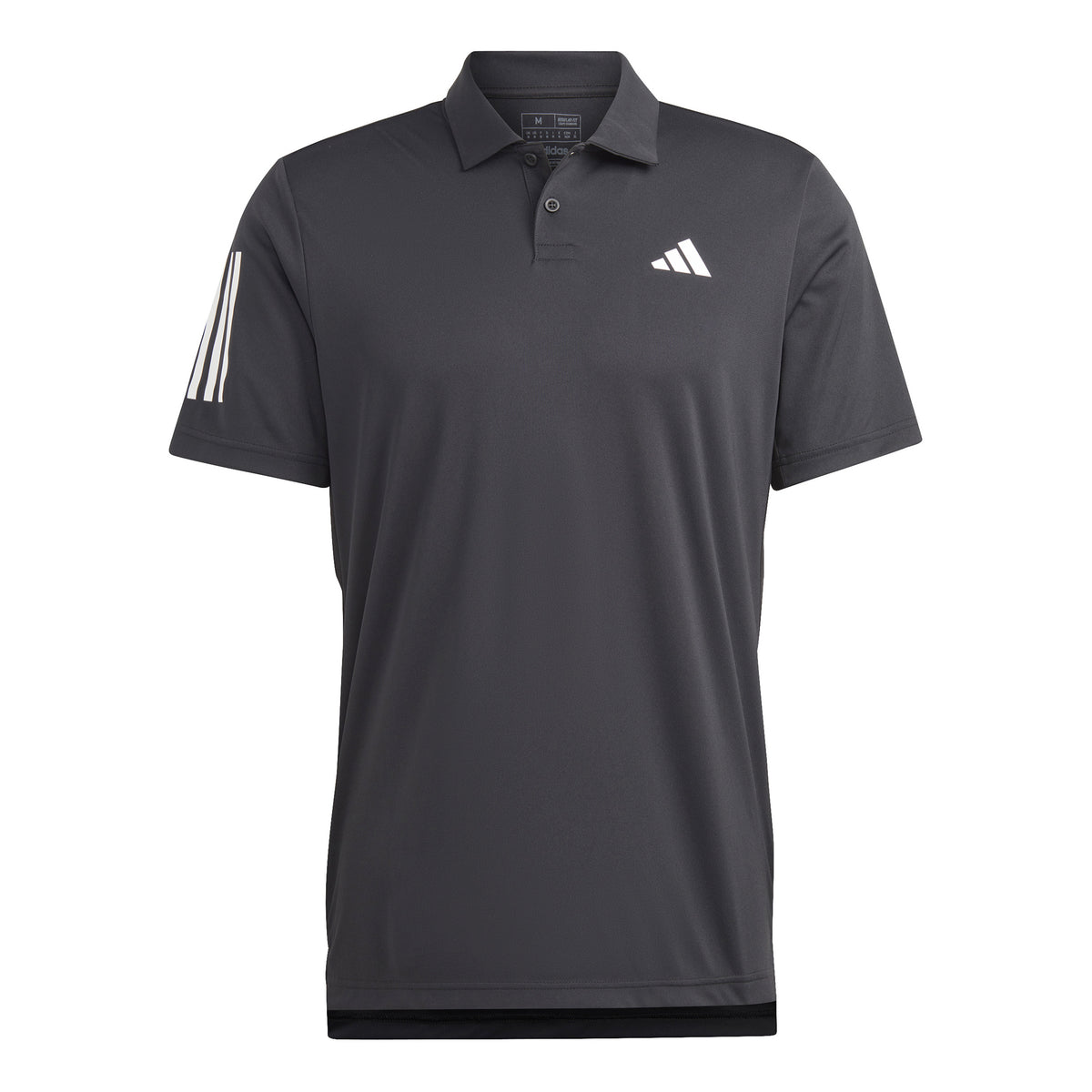 adidas Club 3-Stripes Polo Hombres - negro, blanco
