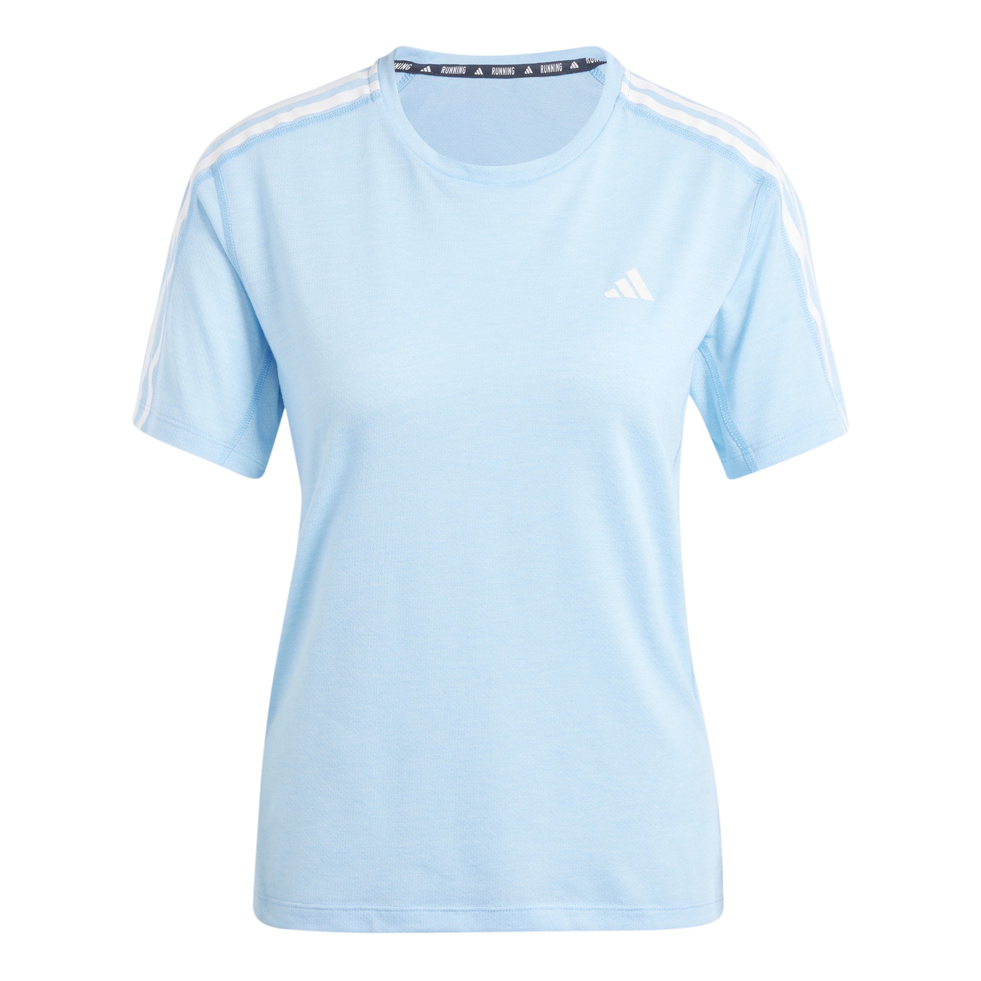 adidas Own The Run E 3S Camiseta de running Mujeres - azul claro,