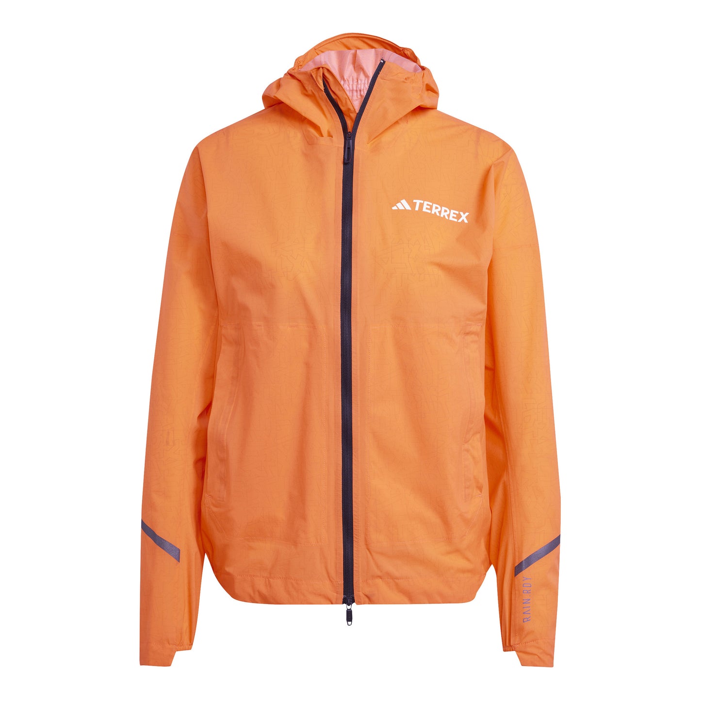 adidas Terrex XPR Light Rain Chaqueta para correr Mujeres - naranja,