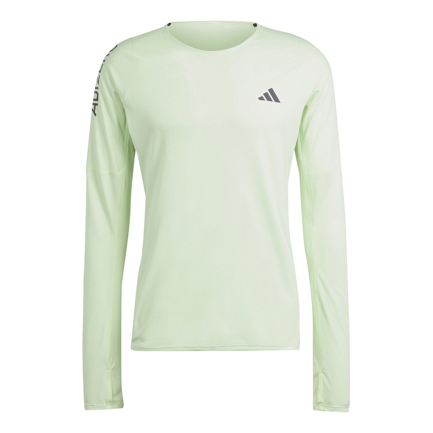 adidas Adizero L Camiseta de running Hombres - verde claro,