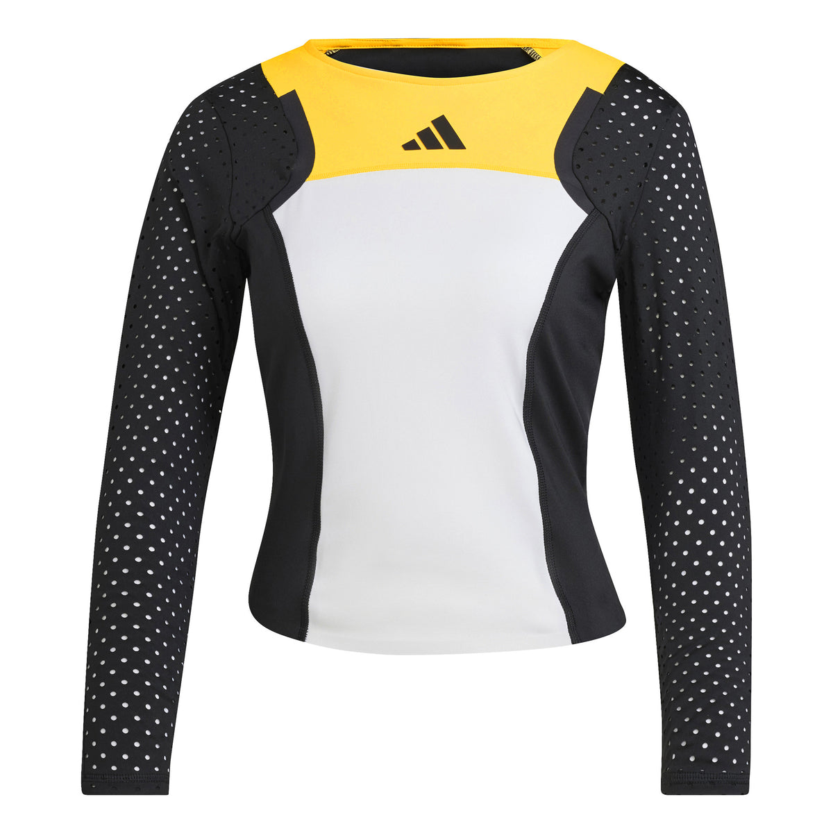 adidas 3/4 Pro Camiseta de manga larga Mujeres - blanco, negro