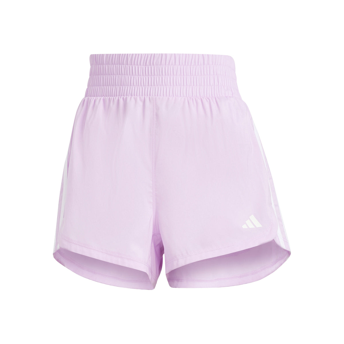 adidas Pacer Woven High Shorts Mujeres - rosa,