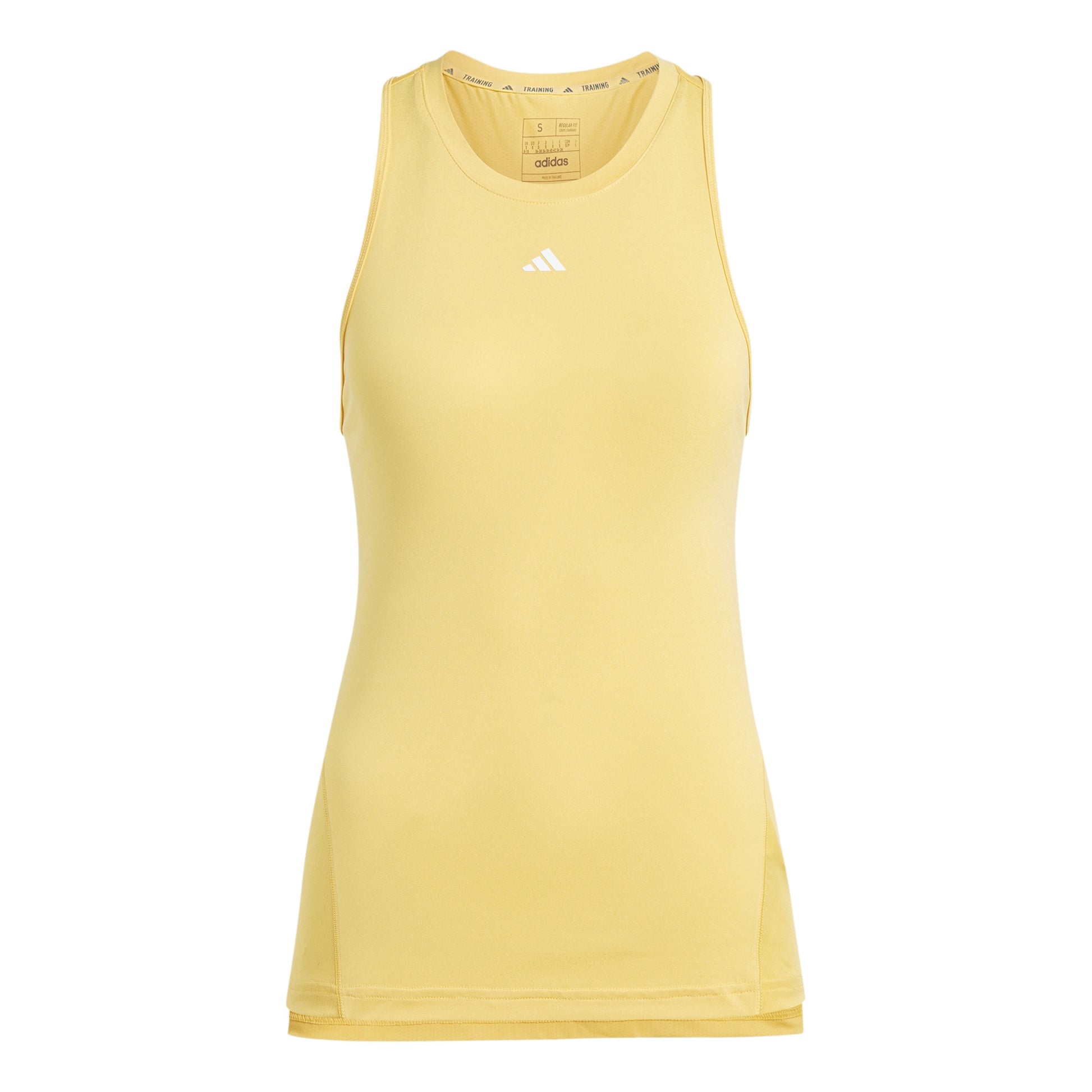 adidas WTR D4T Camiseta de tirantes Mujeres - amarillo limón,