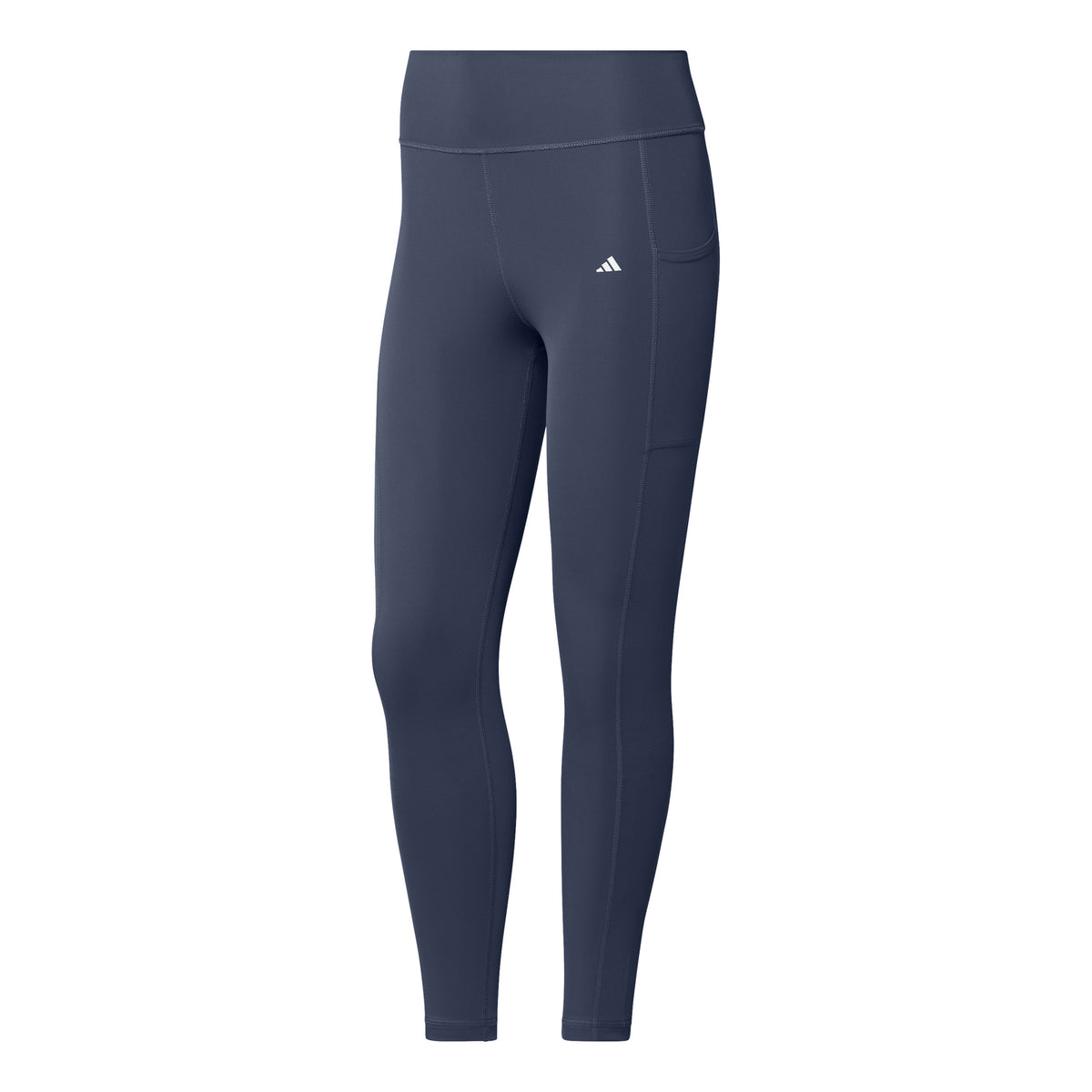 adidas Optimetight High Rise Malla Mujeres - azul-gris,