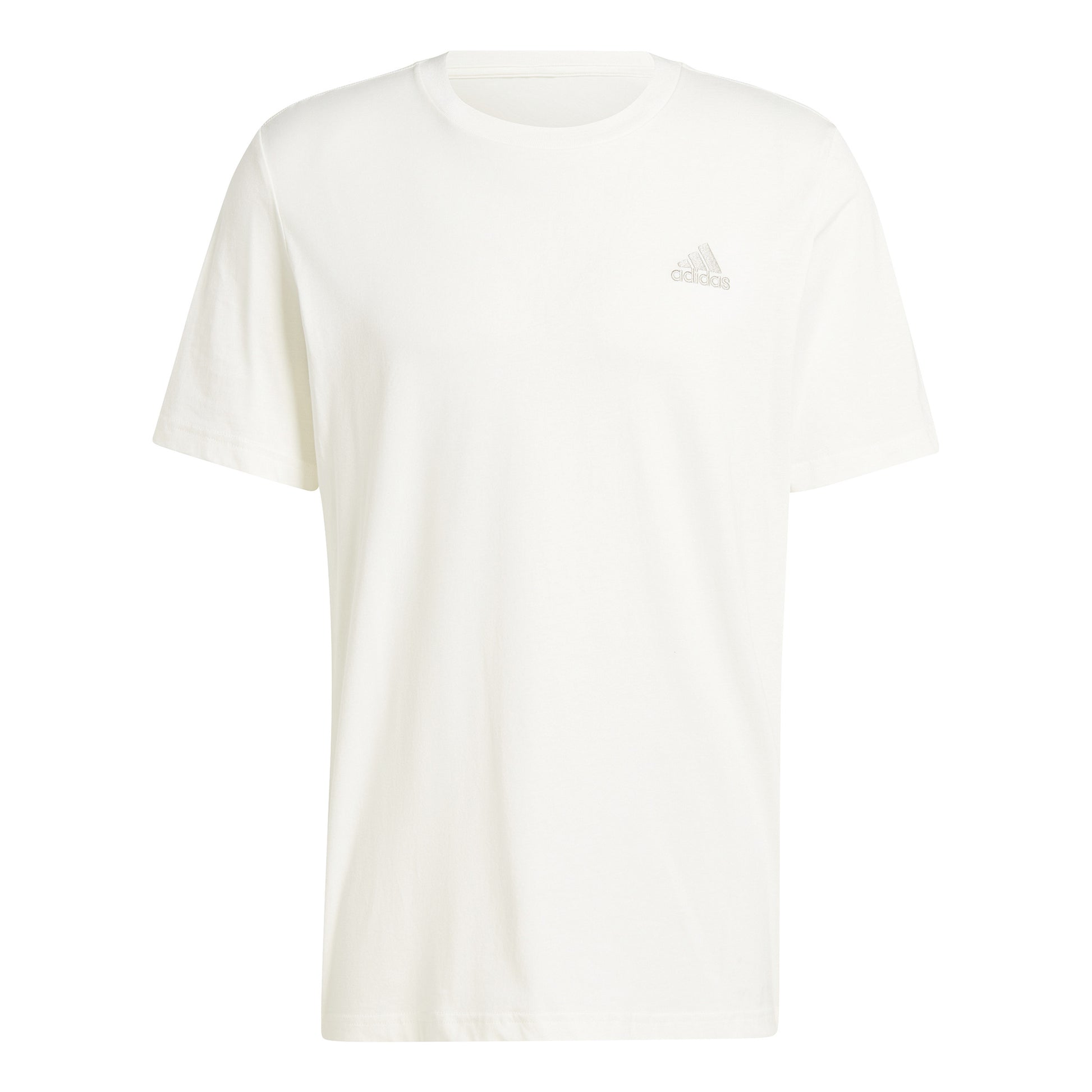 adidas Sleeveless Single Jersey Camiseta de manga corta Hombres - crema,
