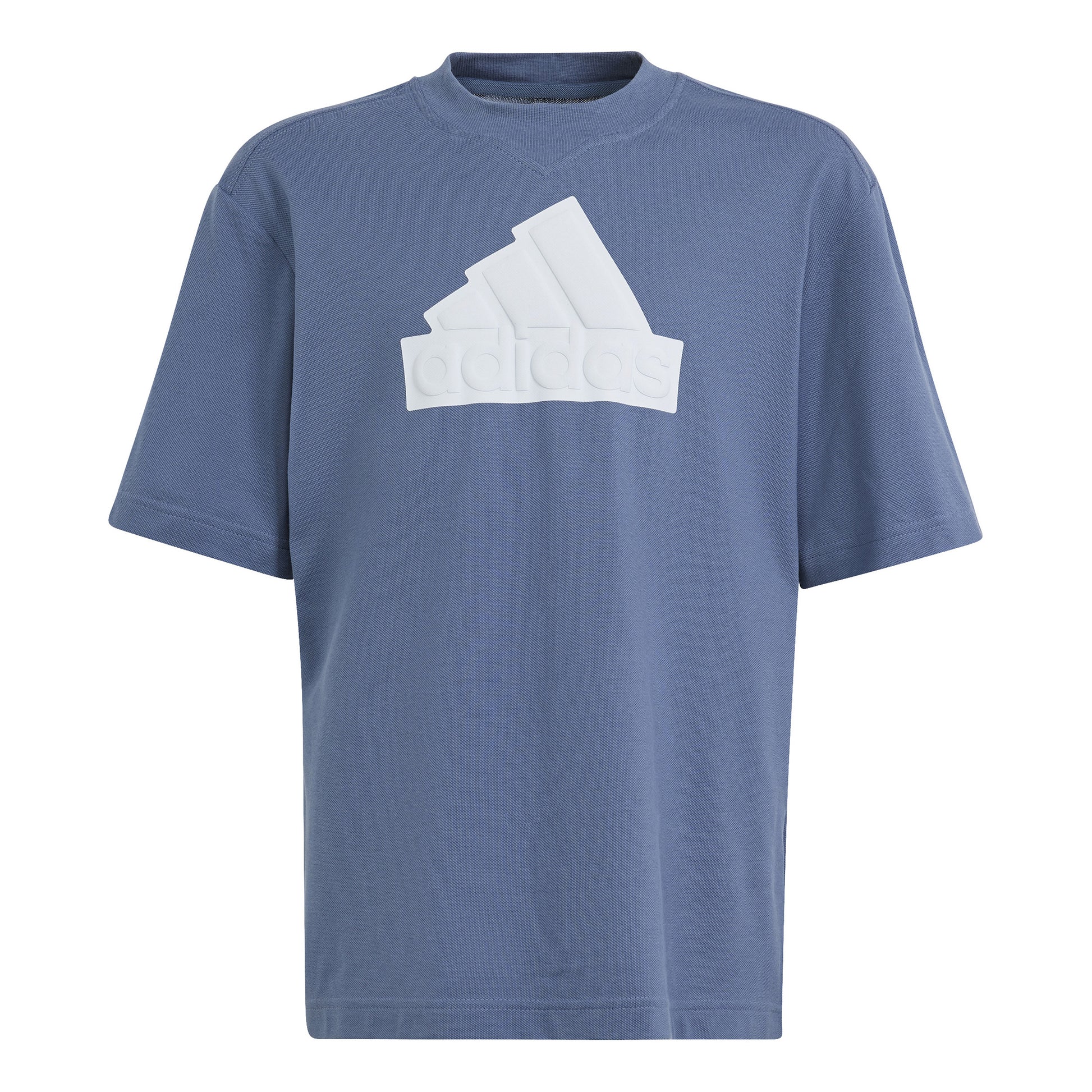 adidas Future Icon Logo Camiseta de manga corta Chicos - gris oscuro,