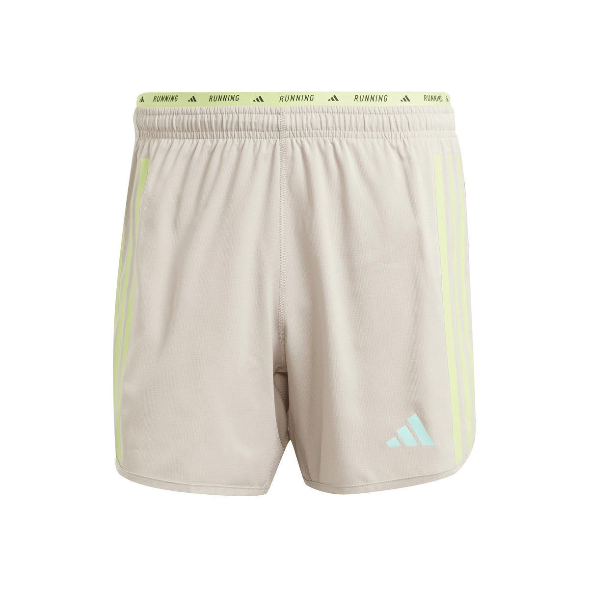 adidas Own the Run 3S Pantalones cortos Hombres - beige,