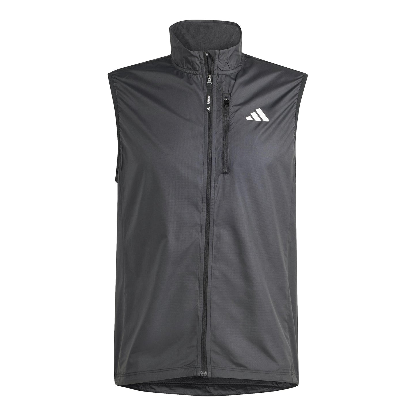 adidas Own The Run Chaleco Hombres-Negro