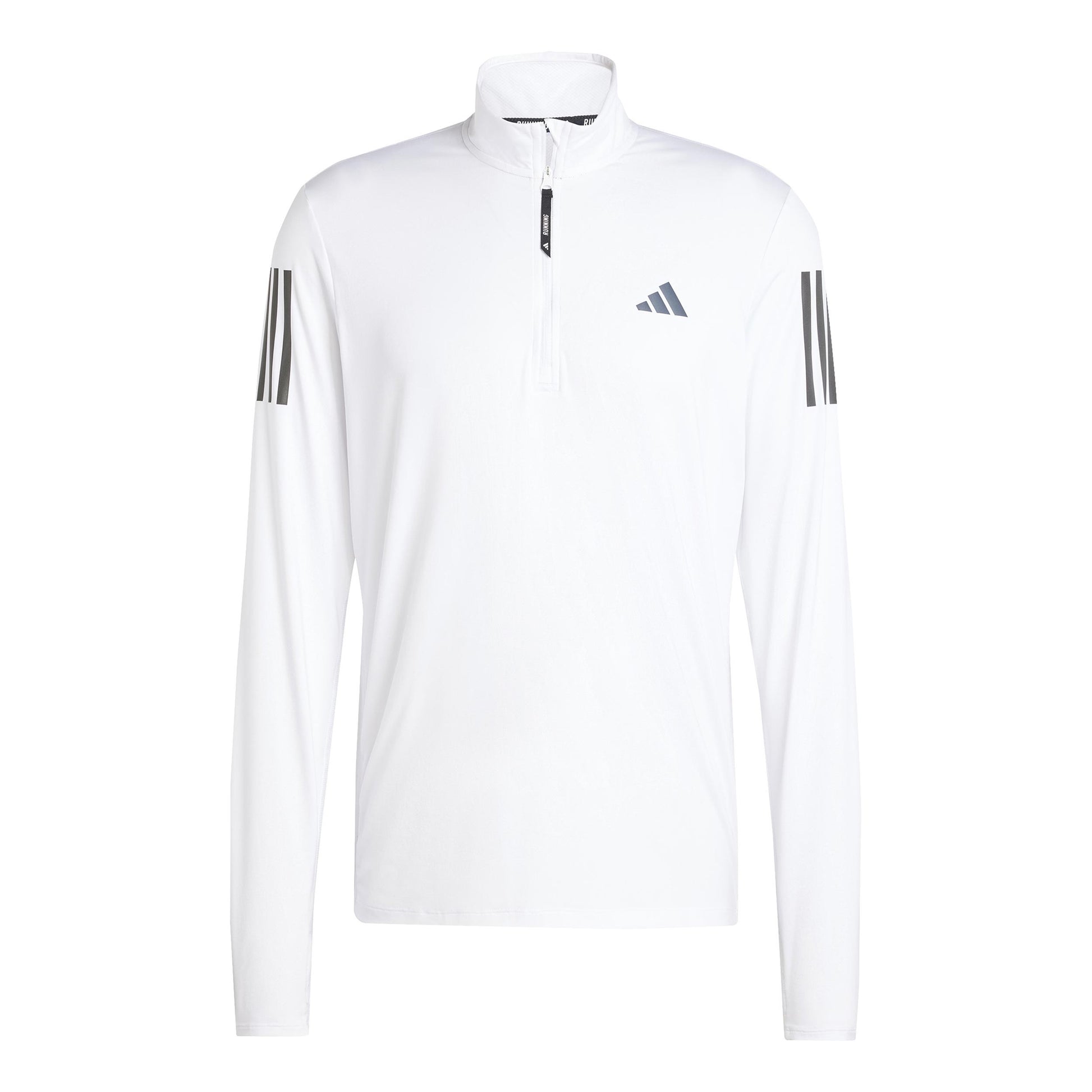 adidas Own The Run B Half-Zip Camiseta de manga larga Hombres - blanco,