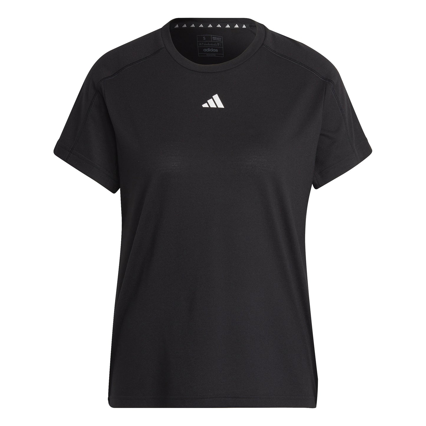 adidas Training Essentials Crew Camiseta De Manga Corta Mujeres-Negro