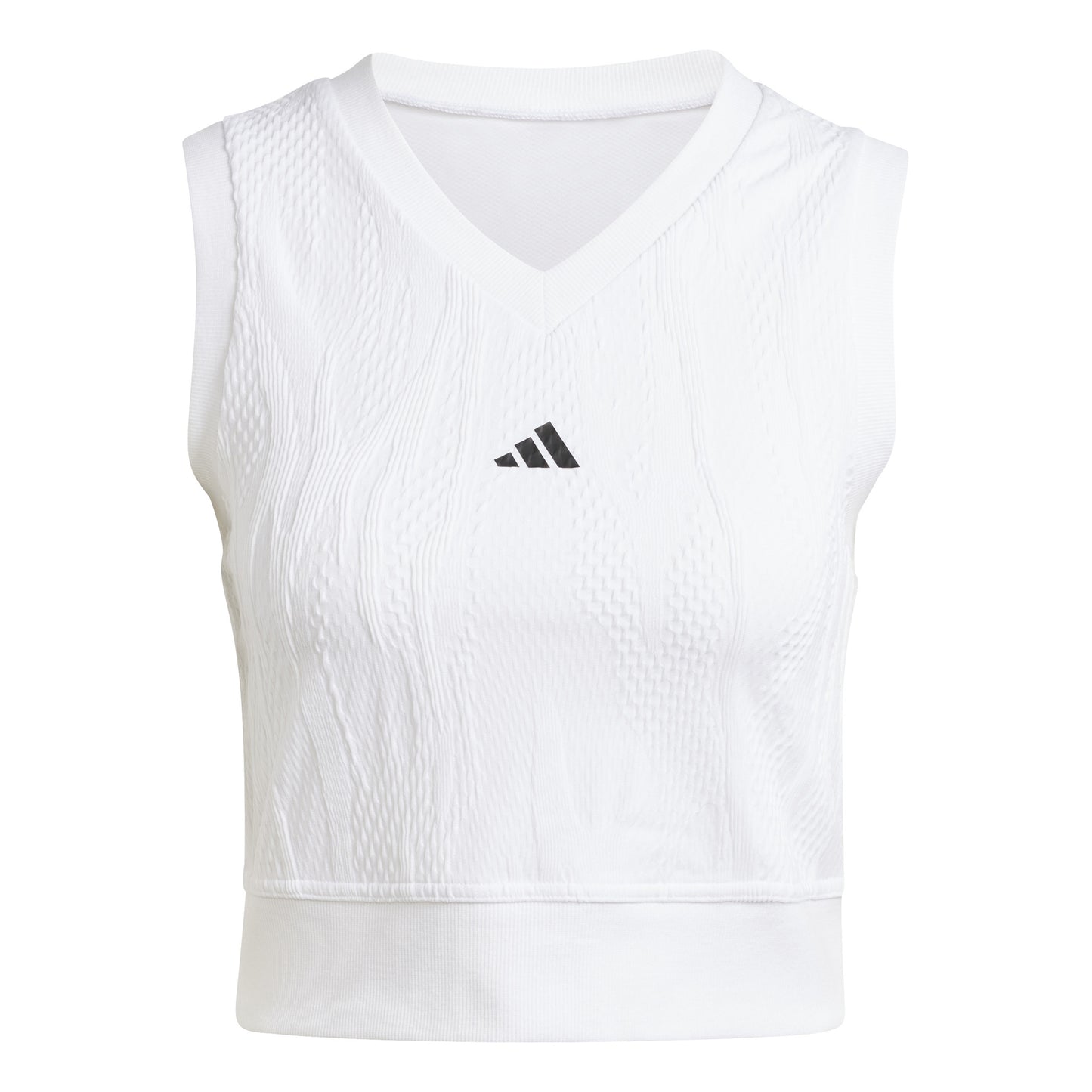adidas Crop Pro Camiseta de tirantes Mujeres - blanco,