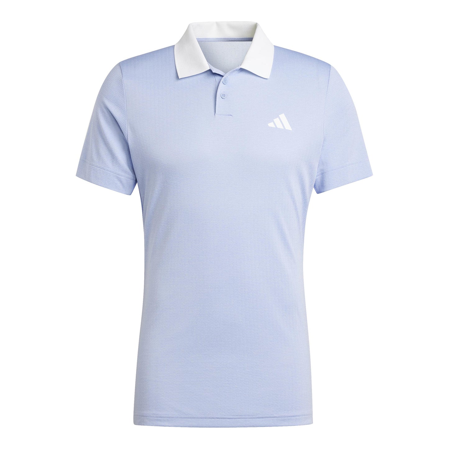 adidas Freelift Polo Hombres - azul claro, blanco