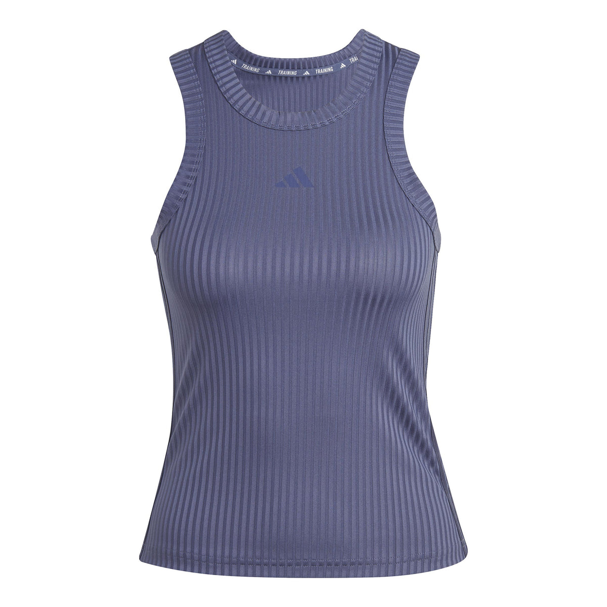 adidas All Gym Seasonal Rib Camiseta de tirantes Mujeres - azul,