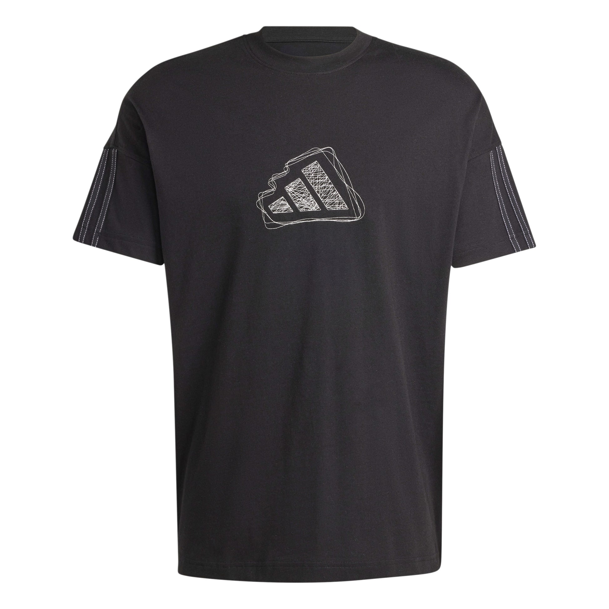 adidas All SZN French Terry Camiseta de manga corta Hombres - negro,