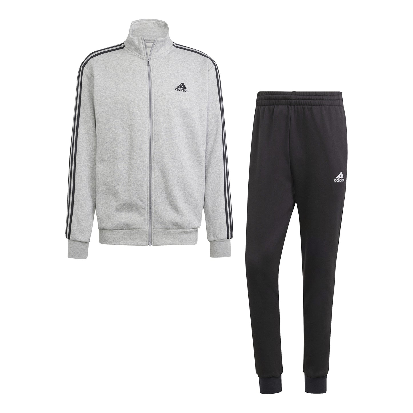 adidas 3Stripes Training Chándal Hombres-Gris Claro,Negro