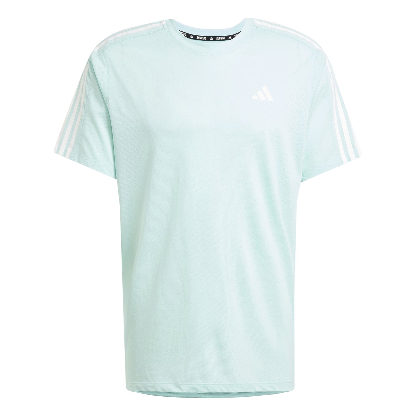 adidas Own The Run 3S Camiseta De Running Hombres-Verde