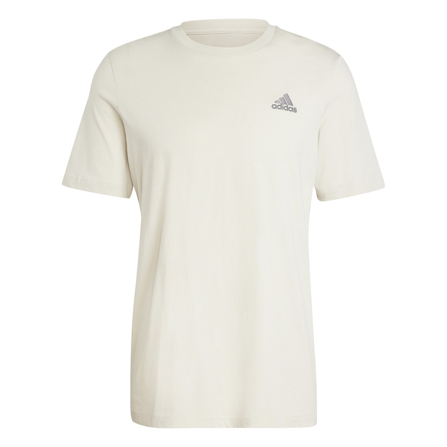 adidas Sleeveless Single Jersey Camiseta de manga corta Hombres - crema, gris