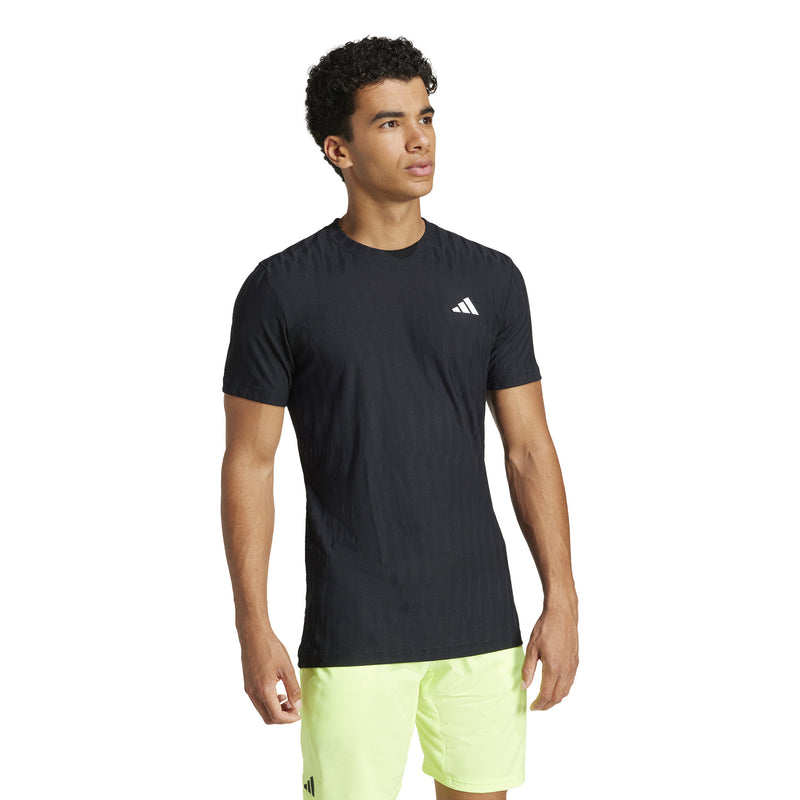 Freelift Camiseta De Manga Corta Hombres-Negro – Tennis-Point