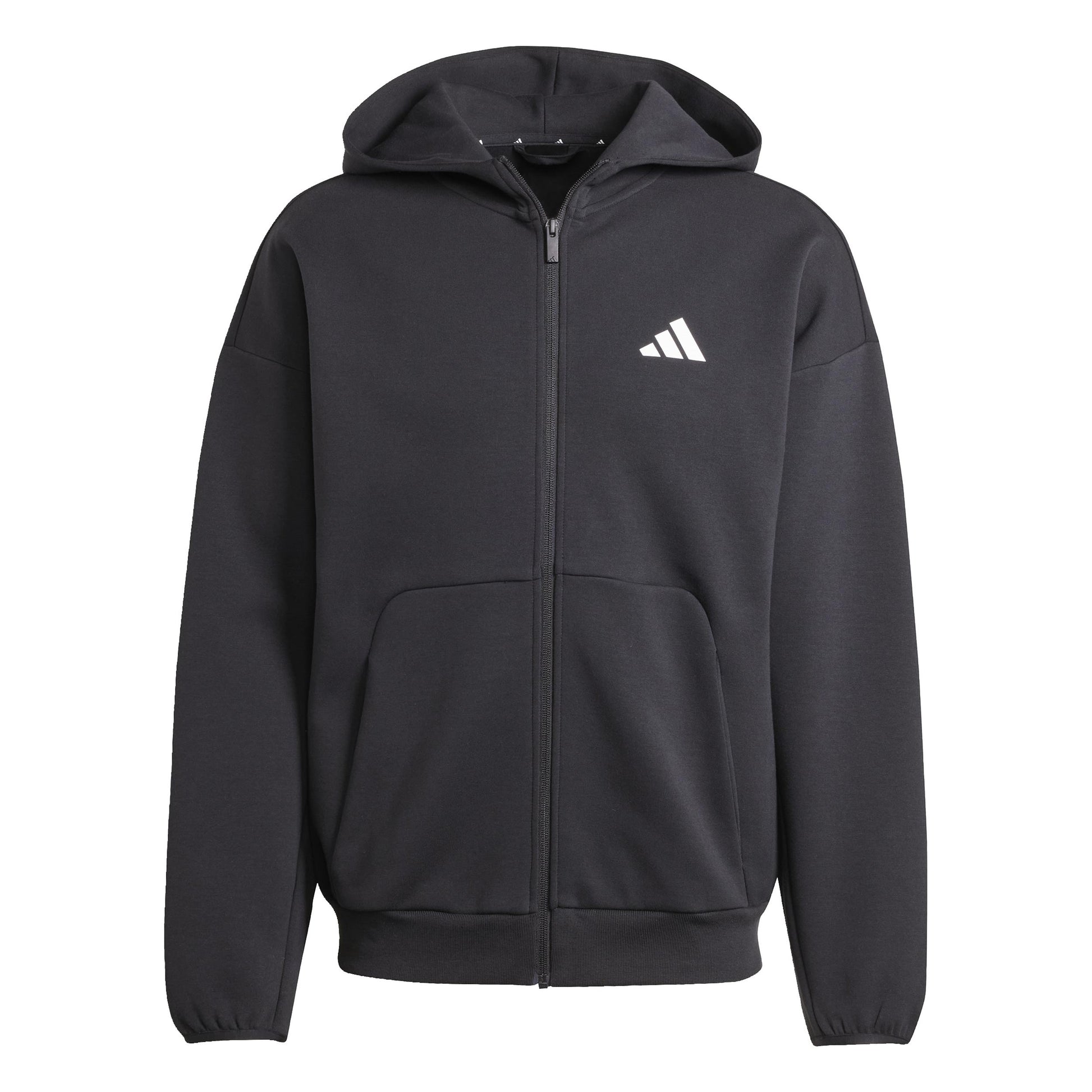 adidas FI Small Sudadera Con Cremallera Hombres-Negro