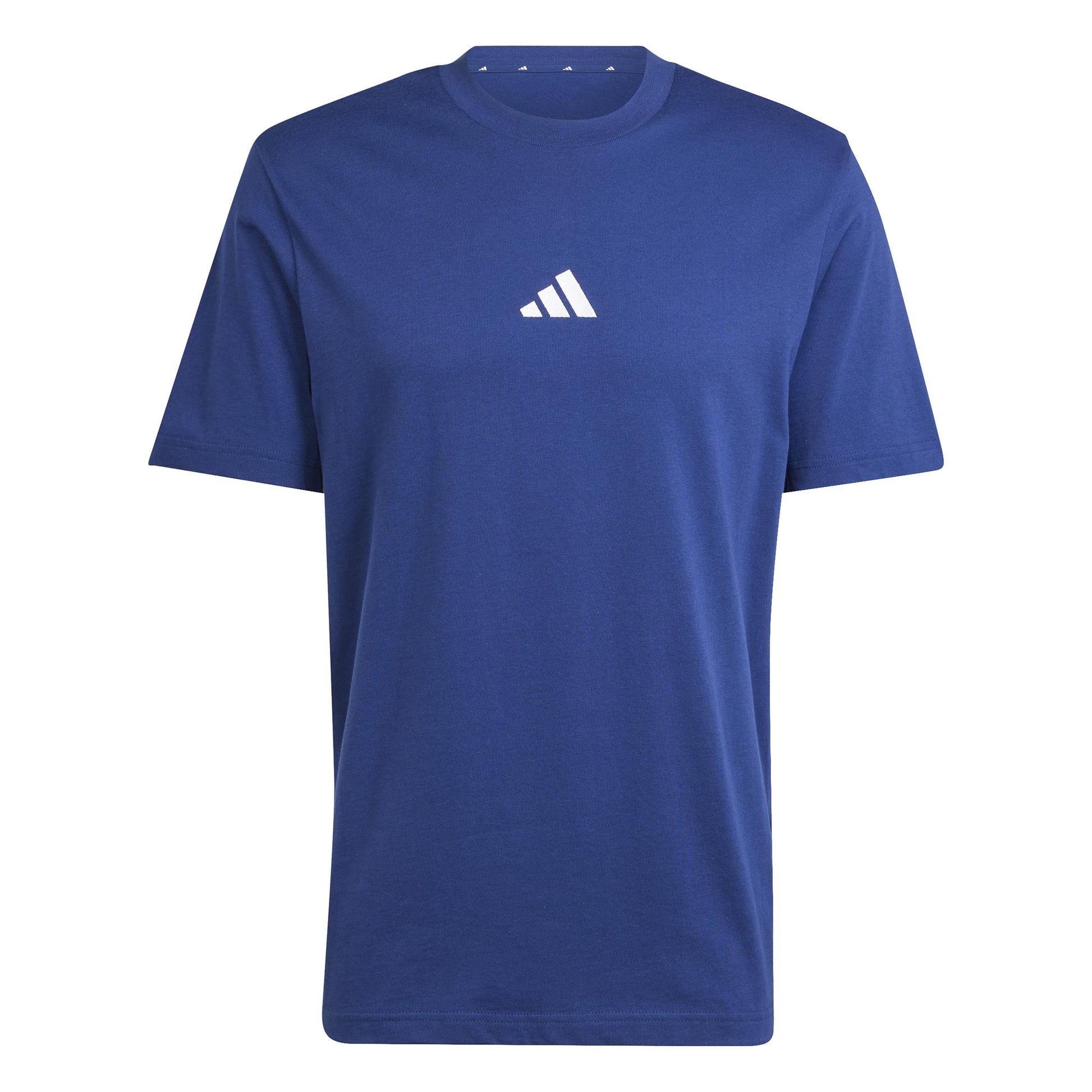 adidas Camiseta De Manga Corta Hombres-Azul