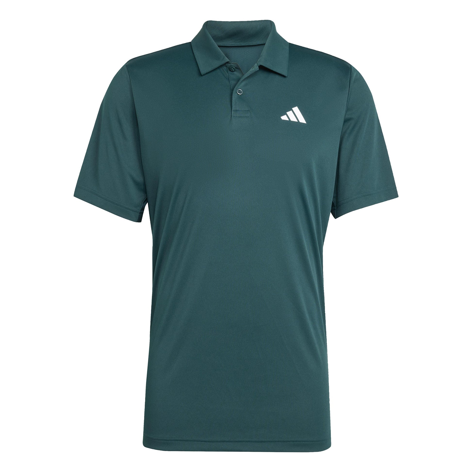 adidas Club Polo Hombres - verde oscuro