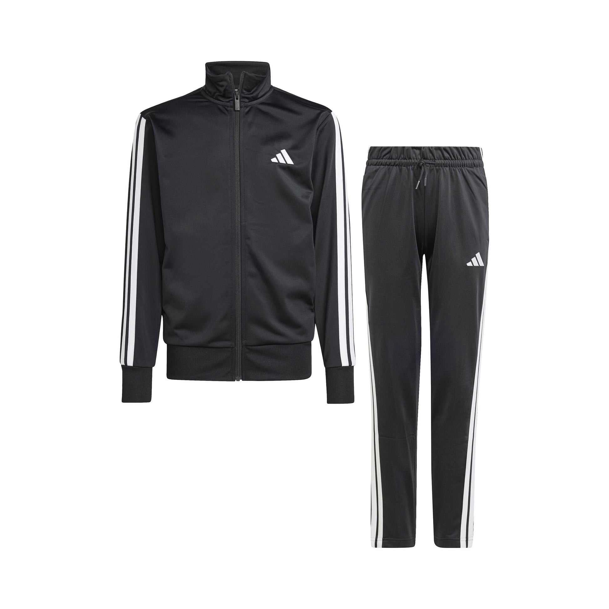 adidas 3Stripes Training Chándal Niños-negro, blanco
