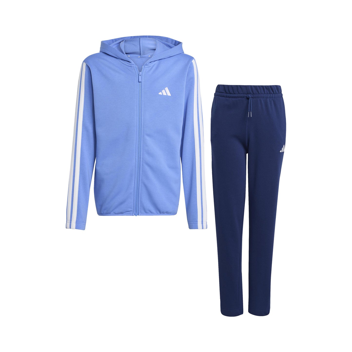 adidas Essentials Chándal Niños-azul claro, azul oscuro