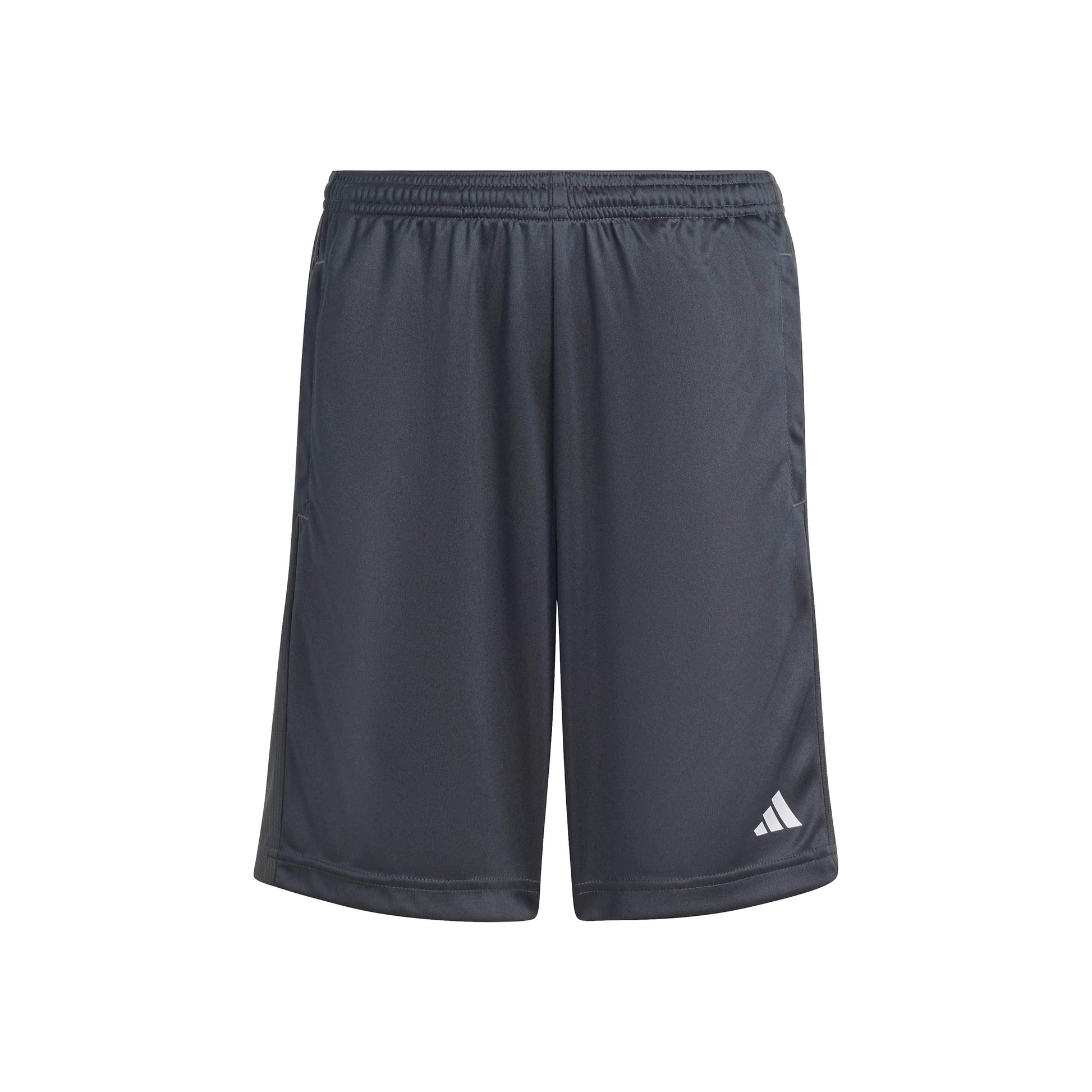adidas Training Essentials Logo Regular Fit 8in Shorts Niños-gris oscuro
