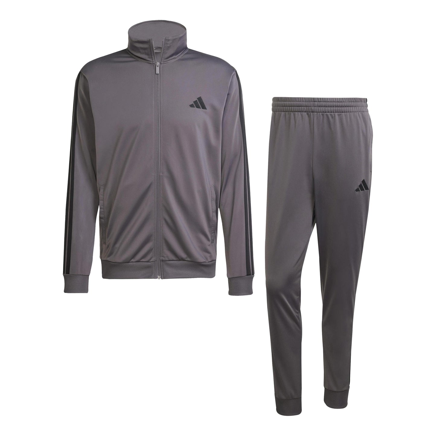 adidas 3Stripes Chándal Hombres-Gris Oscuro