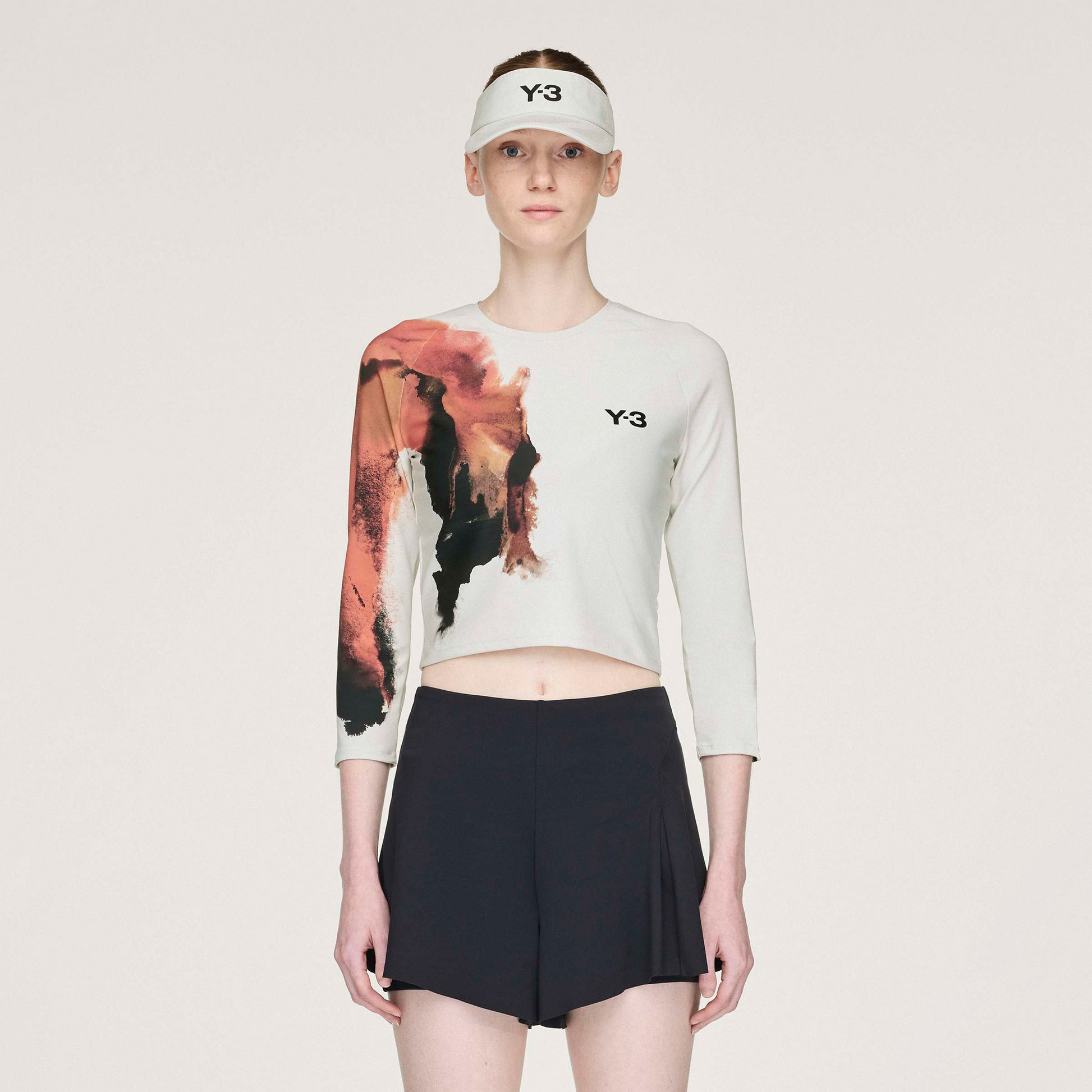 adidas Y-3 Crop Camiseta de tirantes Mujeres - gris, multicolor