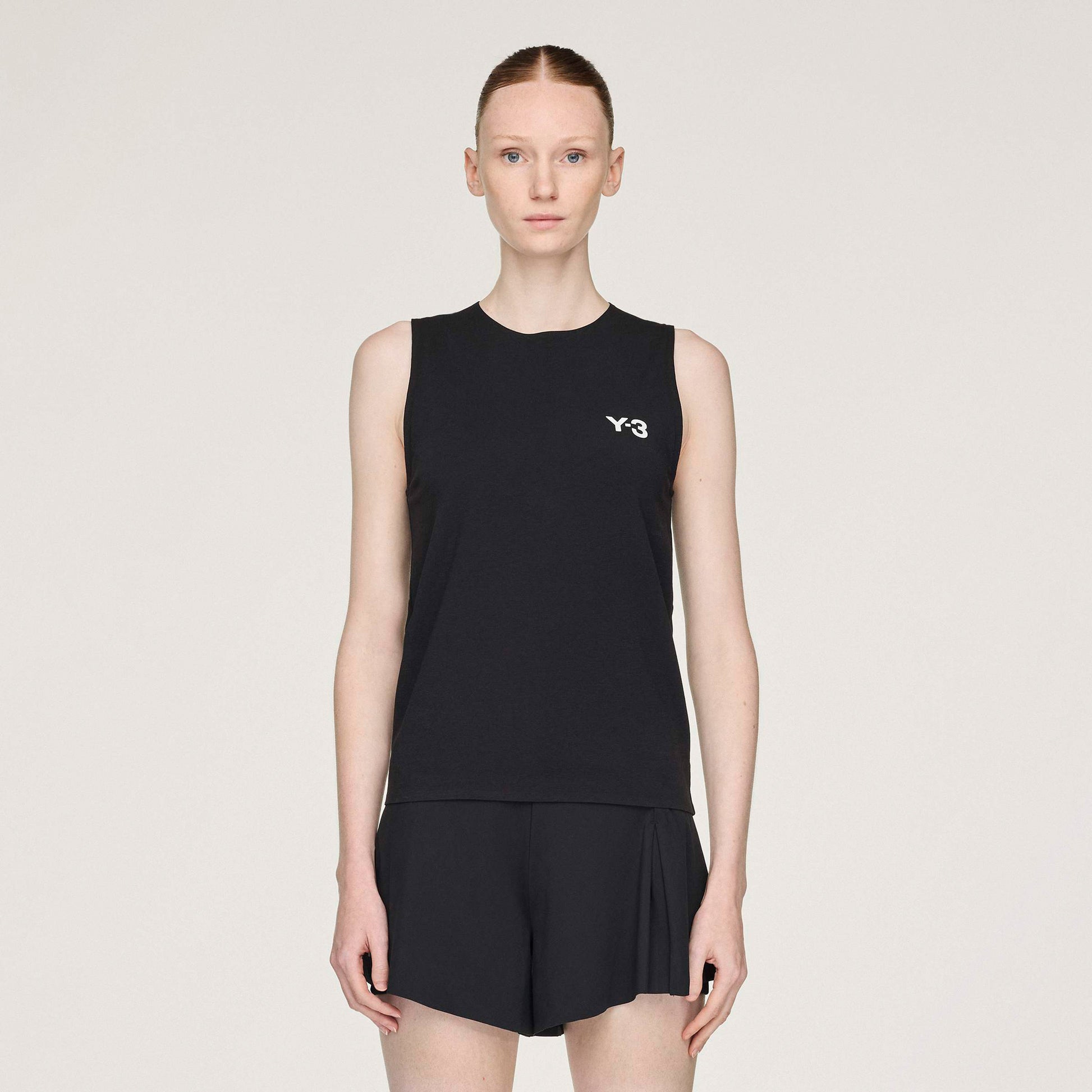 adidas Y-3 Match Camiseta De Tirantes Mujeres-Negro