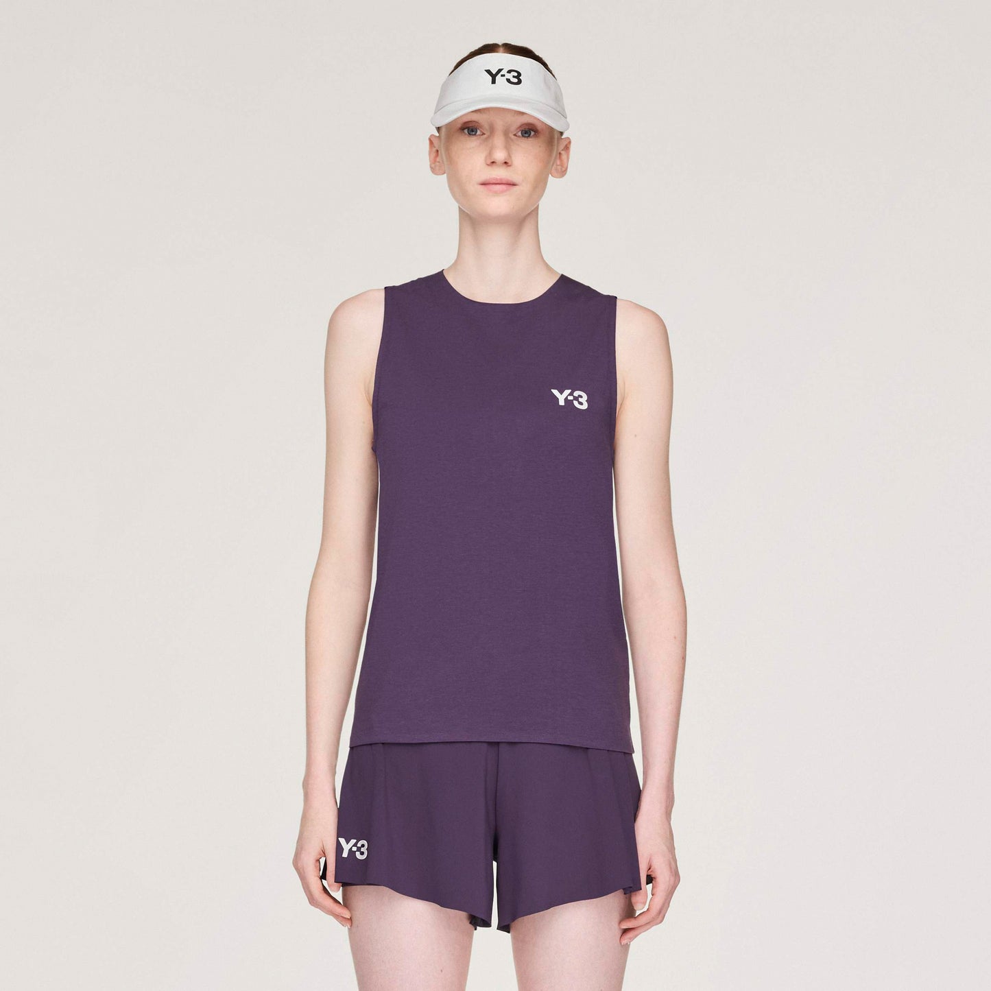 adidas Y-3 Match Camiseta De Tirantes Mujeres-Lila
