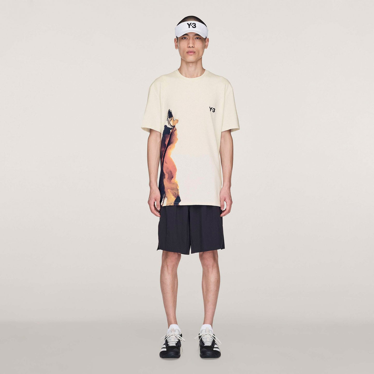 adidas Y-3 Ergo Shorts Hombres-Negro