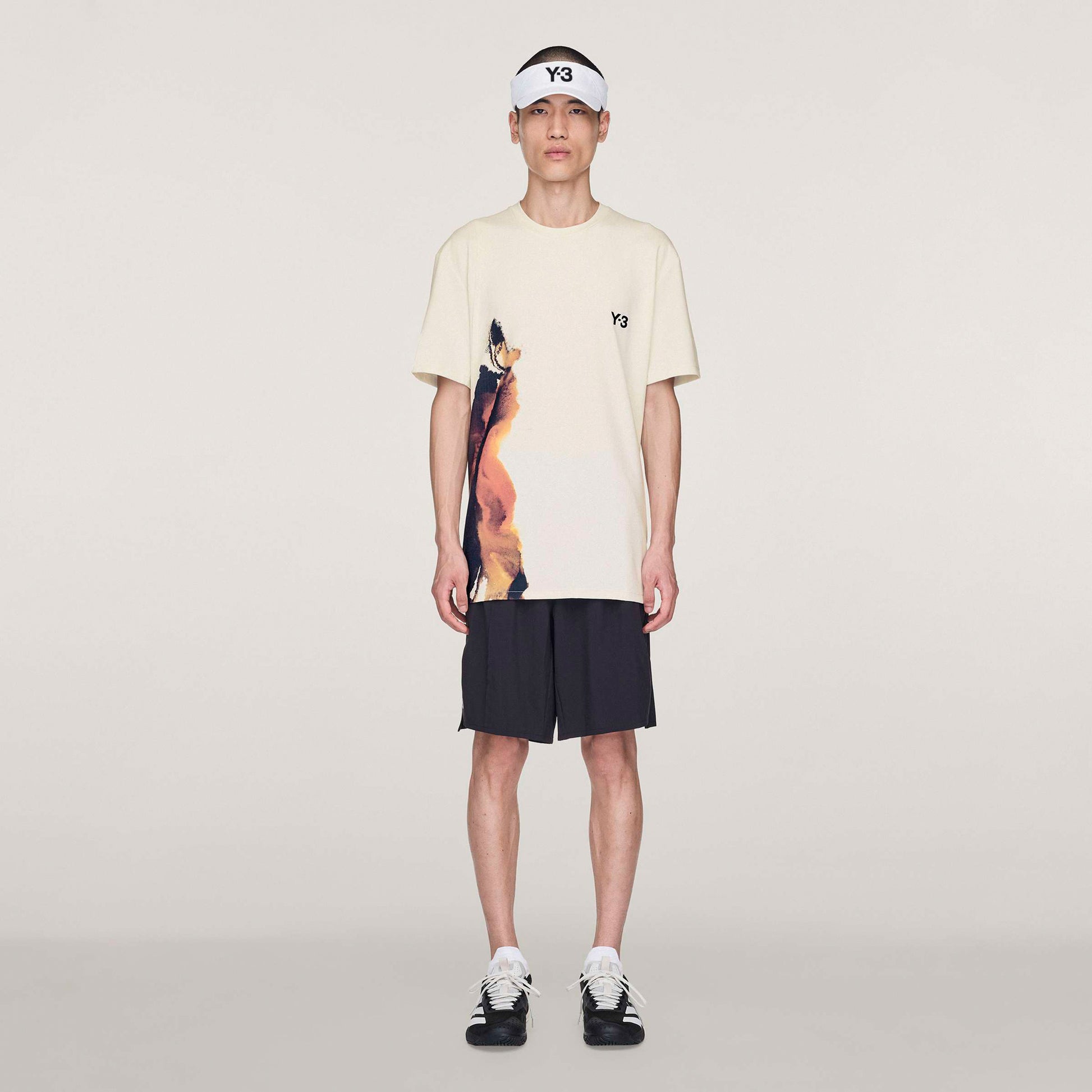adidas Y-3 Ergo Shorts Hombres-Negro