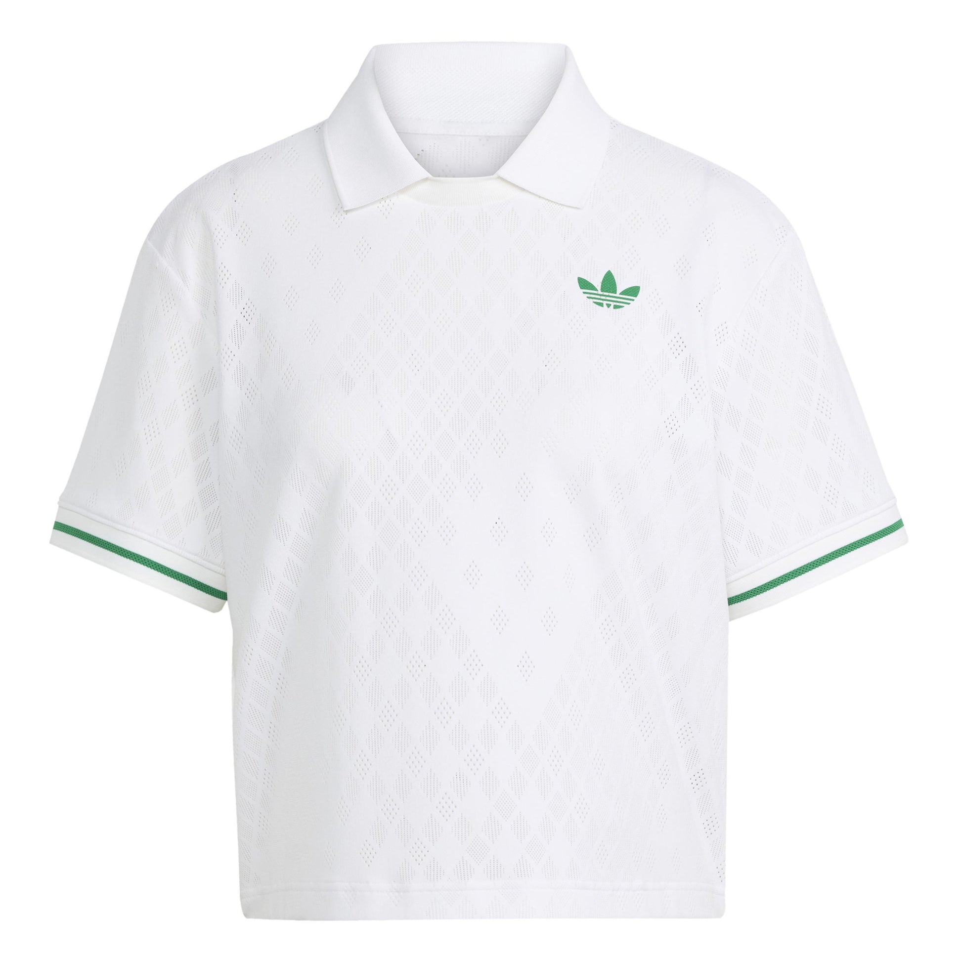 adidas Pro Polo Mujeres-Blanco