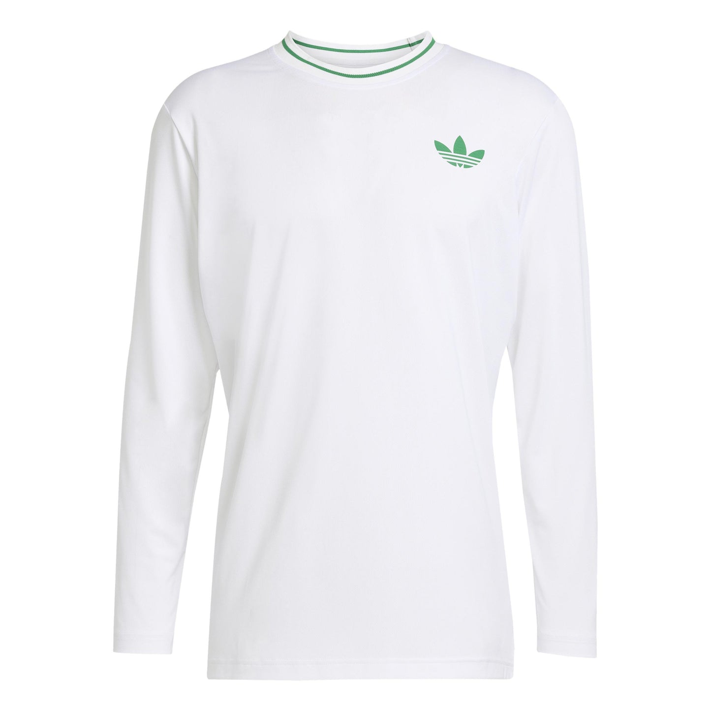 adidas Pro Camiseta De Manga Larga Hombres-Blanco