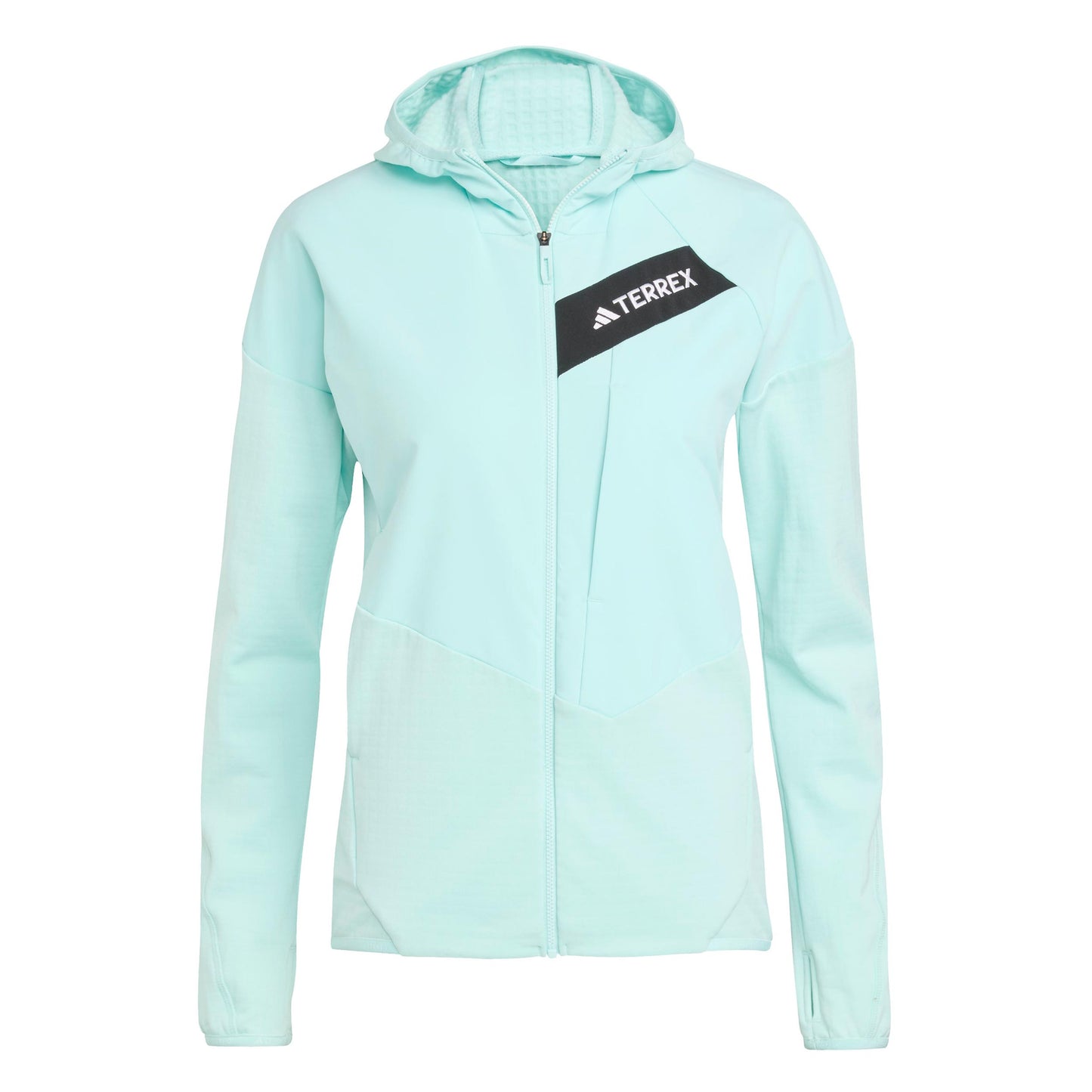 adidas Terrex TRK ClimaWarm Fleece Chaqueta Para Correr Mujeres-Turquesa