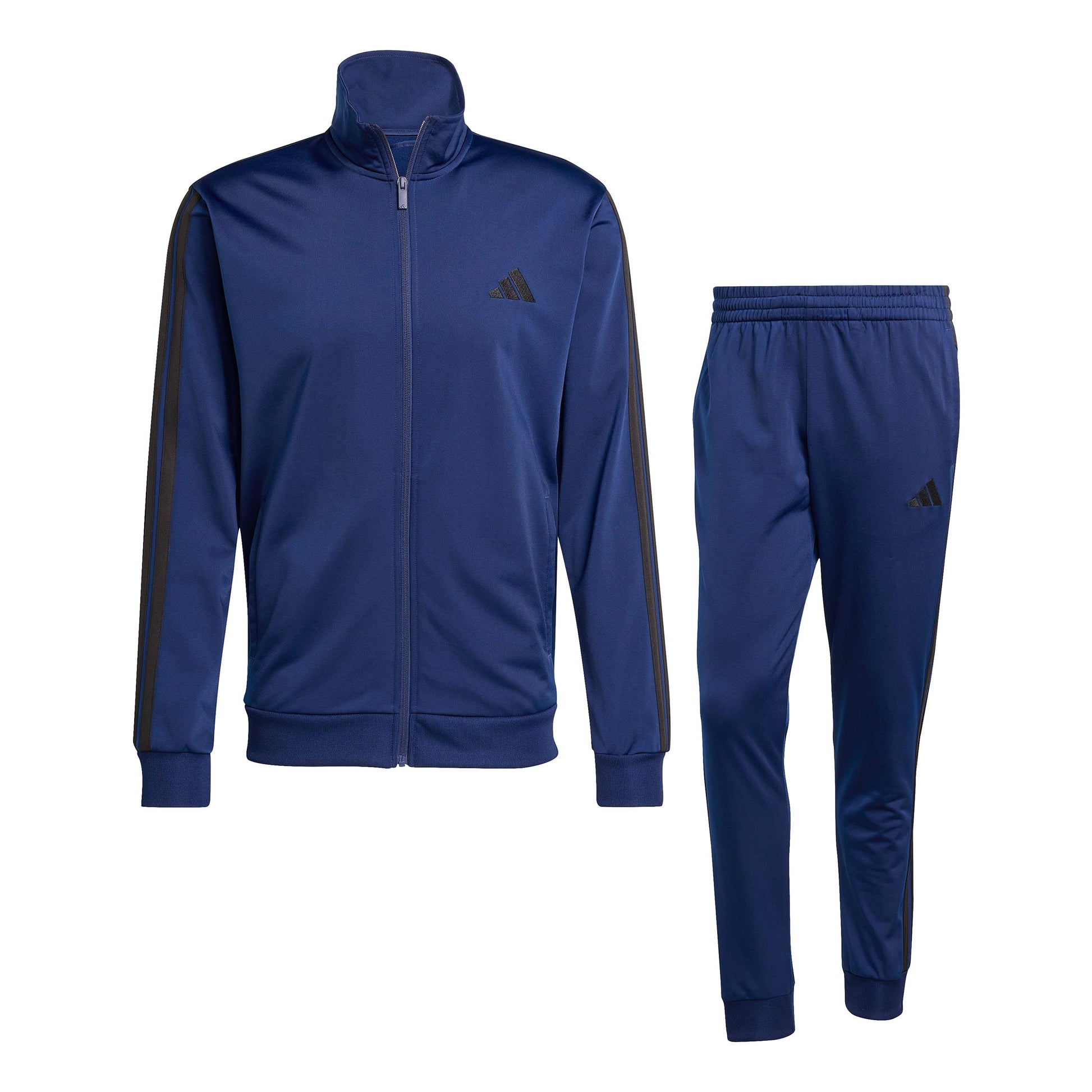 adidas 3Stripes Chándal Hombres-azul oscuro