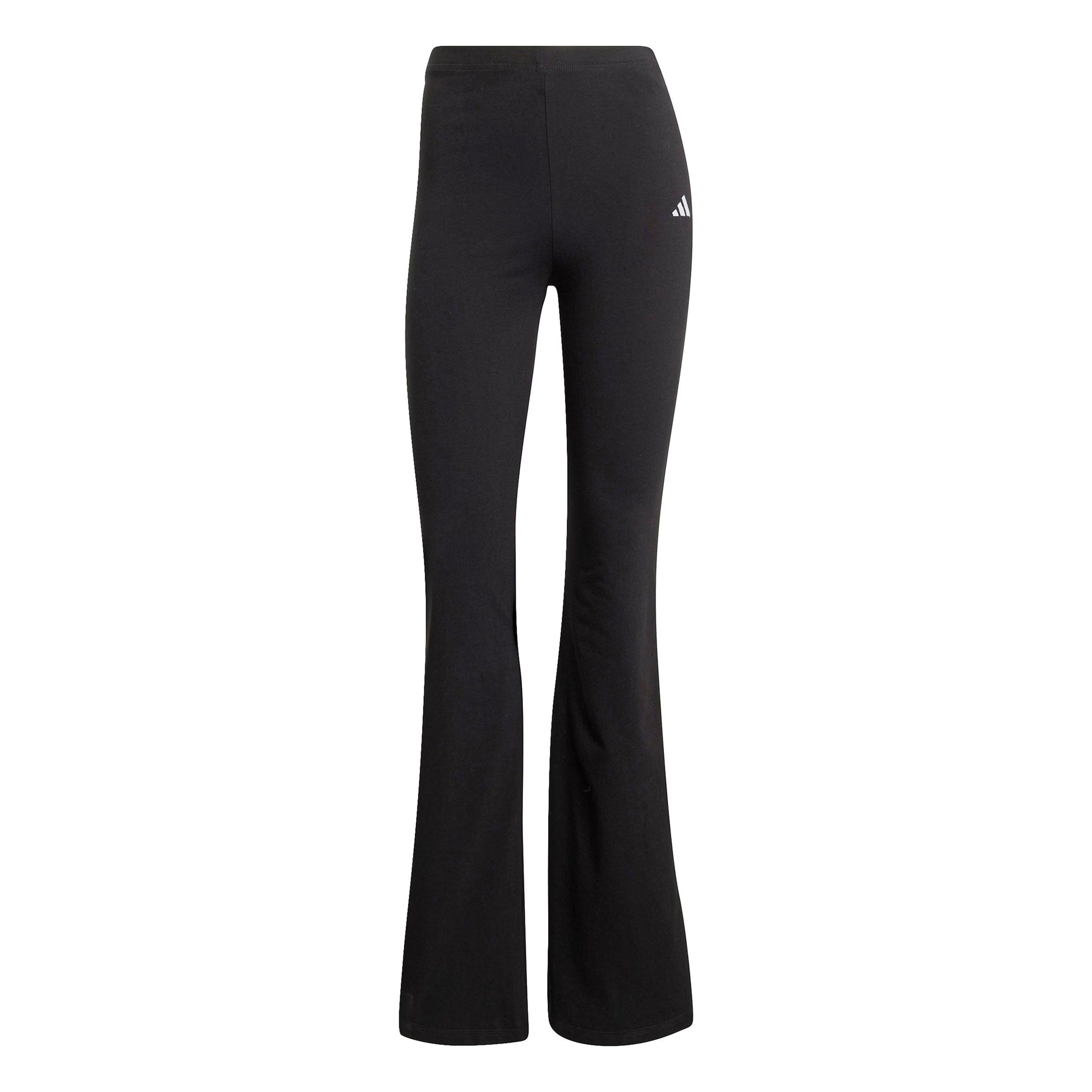 adidas Essentials Small Logo Flared Malla Mujeres-negro