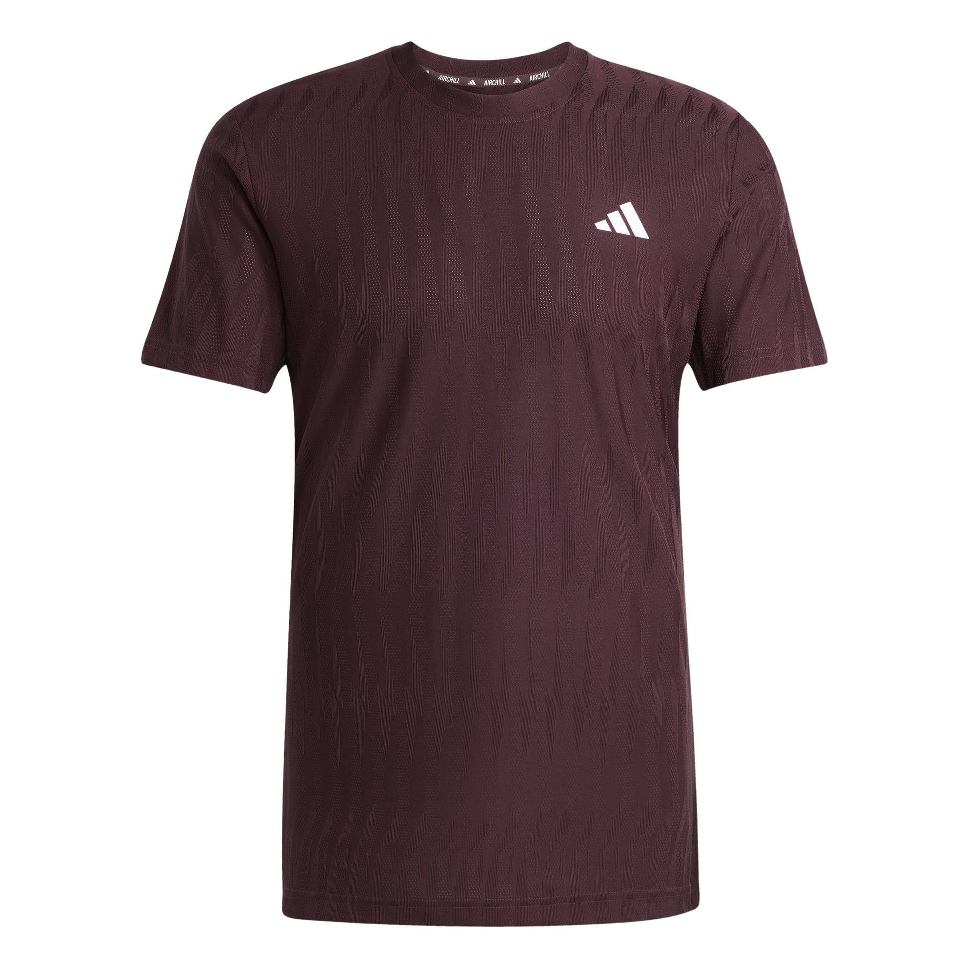 adidas Freelift Camiseta de manga corta Hombres - rojo oscuro,