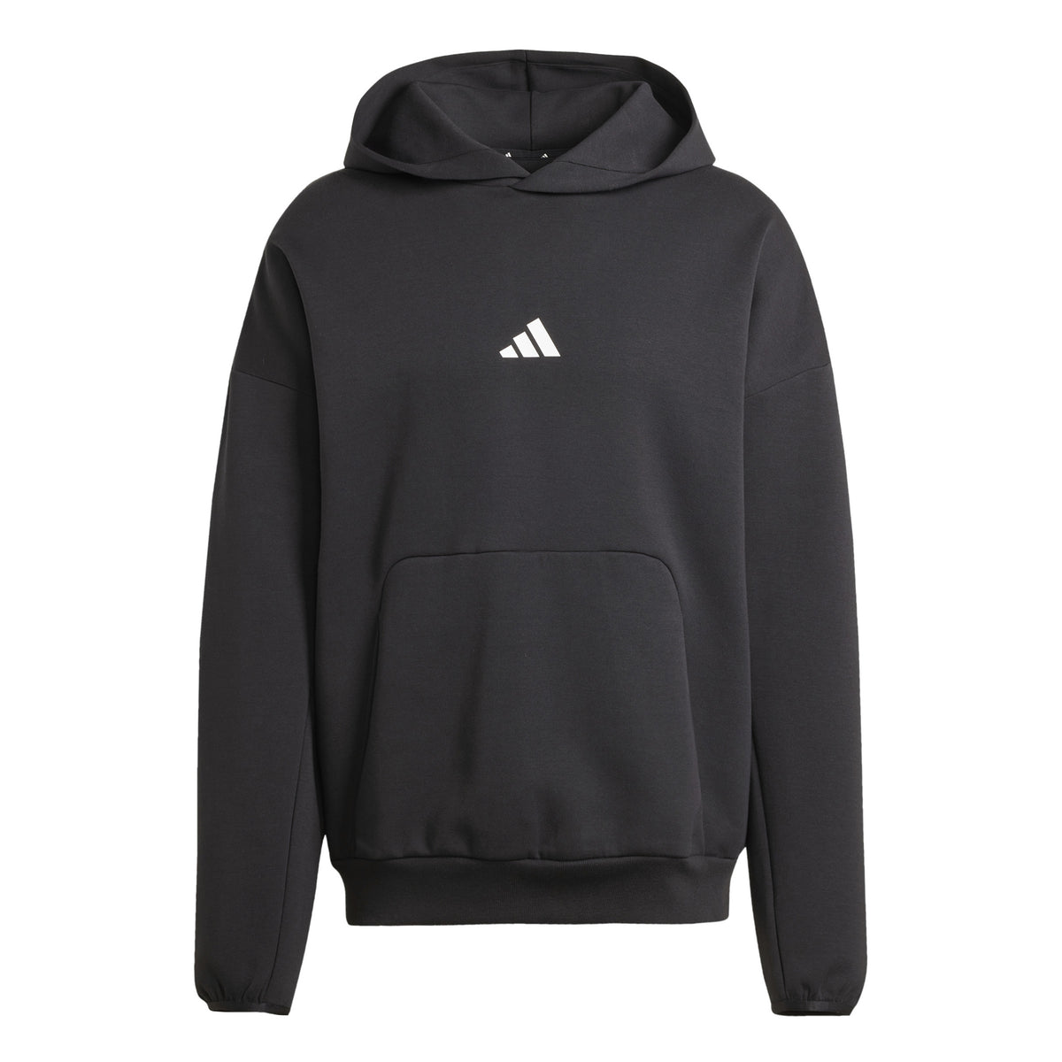 adidas Future Icon Small Logo Sudadera Con Capucha Hombres-Negro