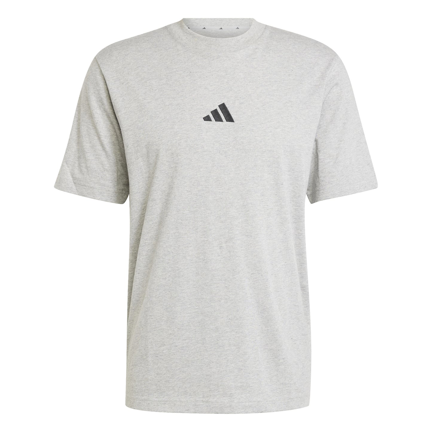 adidas Essentials Small Logo Camiseta de manga corta Hombres - gris claro,