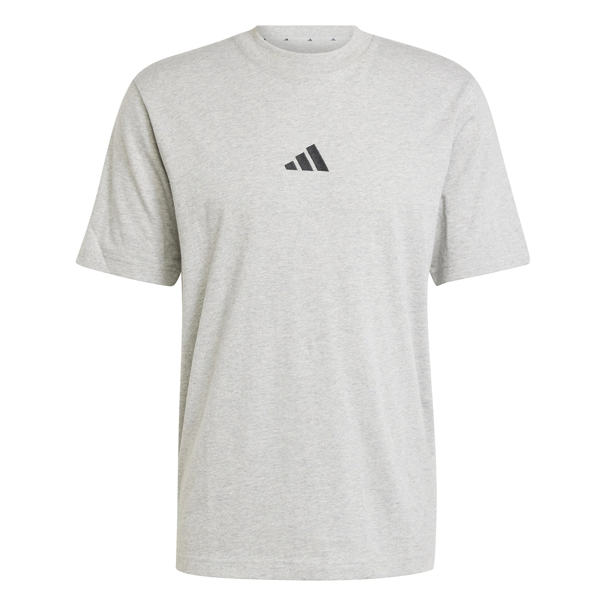 adidas Essentials Small Logo Camiseta de manga corta Hombres - gris claro,