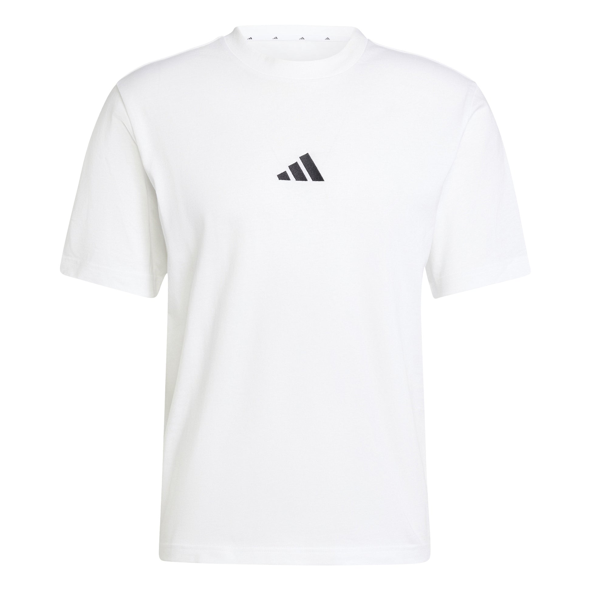 adidas Essentials Small Logo Camiseta de manga corta Hombres - blanco,