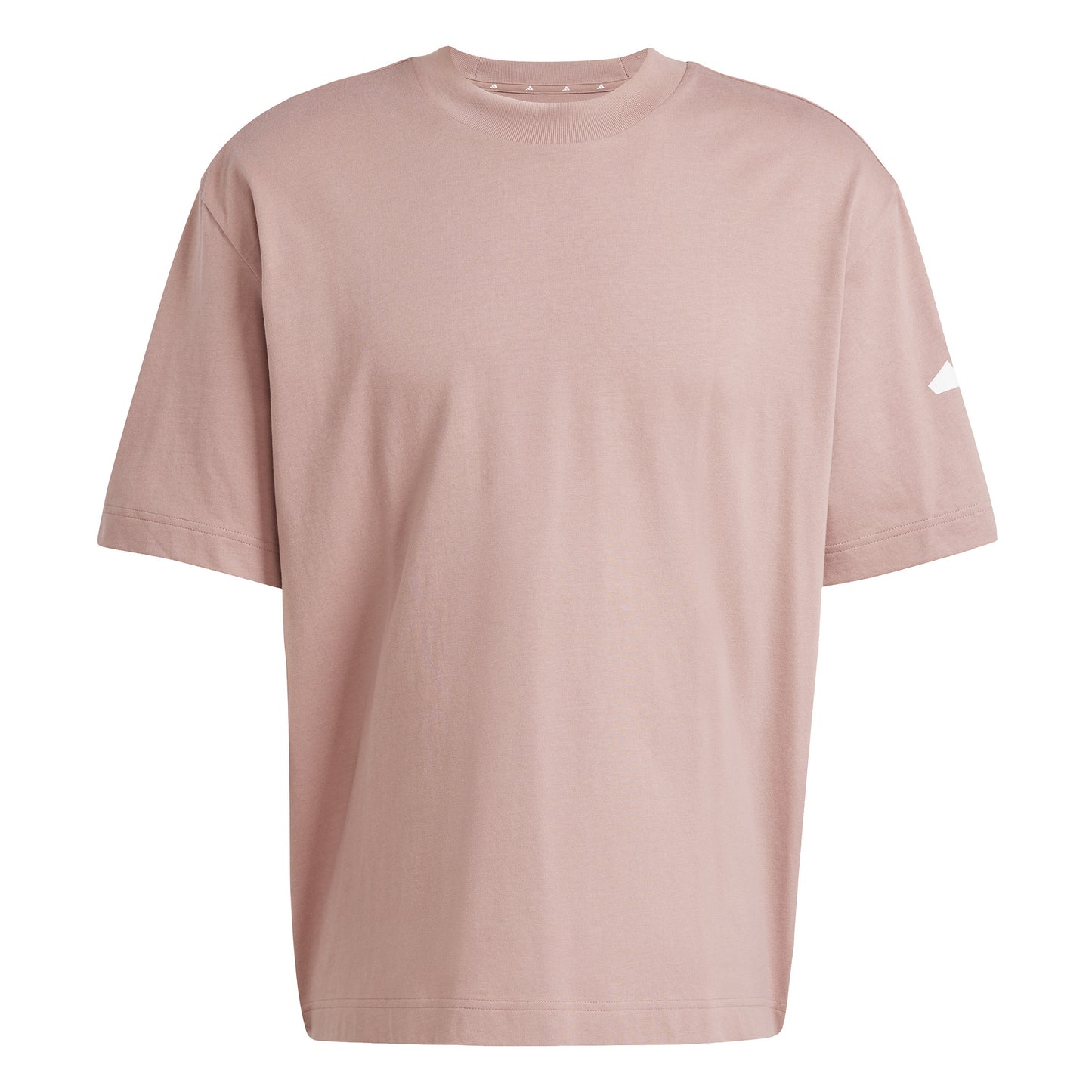 adidas Essentials Loose Fit 3 Bar Logo Camiseta de manga corta Hombres - rosa viejo,