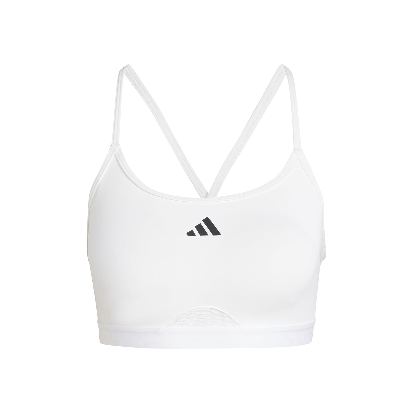 adidas Aeroreact Training 3Stripes Sujetador deportivo Mujeres - blanco