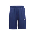 Training Essentials 3 Stripes 8in Shorts Niños-Azul Oscuro,Blanco
