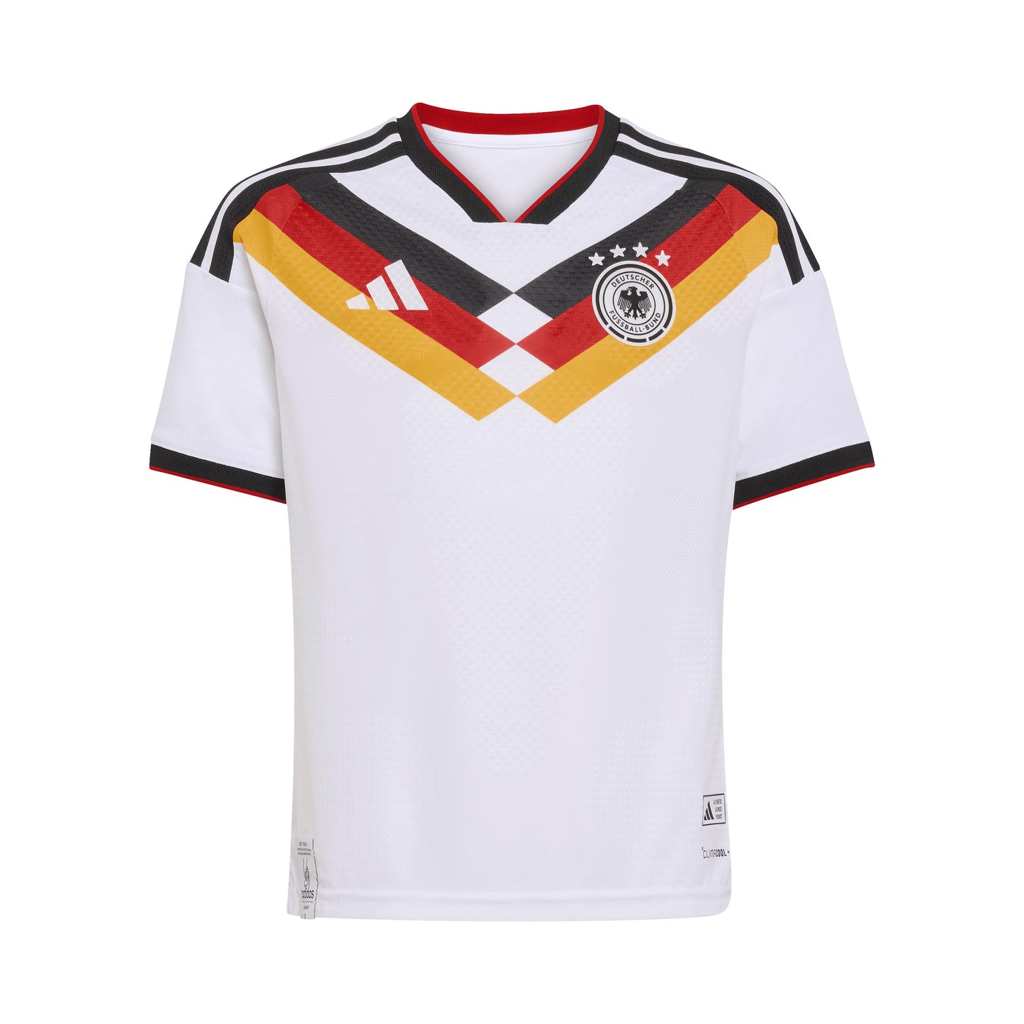 adidas DFB Home Camiseta de manga corta Niños-blanco